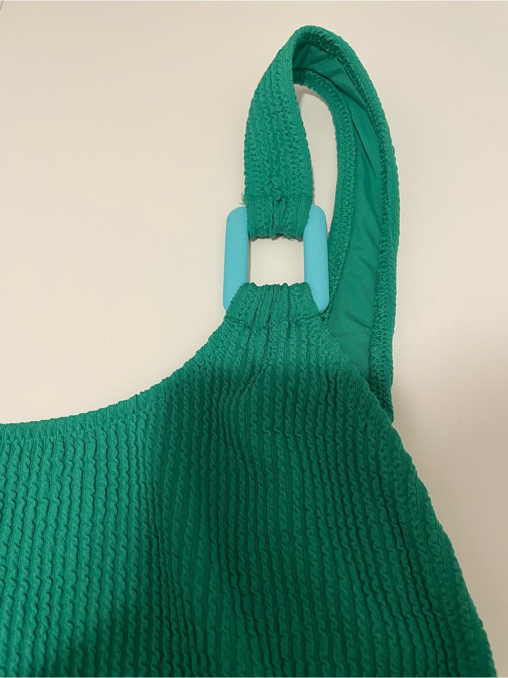 Aerie Brand Birthday Scoop Cheekiest One Piece Swimsuit Jelly Bean Green Large - Picture 7 of 7